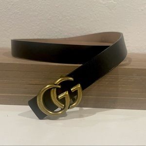 GG dupe belt. Like new. Approx 52” long and 1.5” thick (not exact measurements)